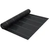 Image de Toile De Paillage Noir 2x25 M Pp Vidaxl