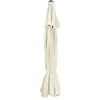 Image de Tissu De Remplacement Pour Parasol D'extérieur Sable 515 Cm Vidaxl