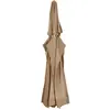 Image de Tissu De Remplacement Pour Parasol D'extérieur Taupe 610 Cm Vidaxl