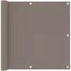 Image de Écran De Balcon Taupe 90x300 Cm Tissu Oxford Vidaxl