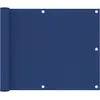 Image de Écran De Balcon Bleu 75x500 Cm Tissu Oxford Vidaxl
