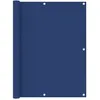 Image de Écran De Balcon Bleu 120x500 Cm Tissu Oxford Vidaxl