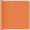 Image de Écran De Balcon Orange 90x500 Cm Tissu Oxford Vidaxl