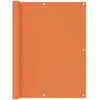 Image de Écran De Balcon Orange 120x400 Cm Tissu Oxford Vidaxl