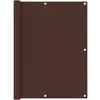 Image de Écran De Balcon Marron 120x500 Cm Tissu Oxford Vidaxl