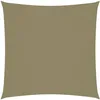 Image de Voile de parasol - vidaXL - 25x25 m - Beige - Tissu Oxford - Résistant à leau