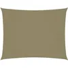 Image de vidaXL Voile de parasol tissu oxford rectangulaire 25x35 m beige 135151