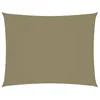 Image de vidaXL Voile de parasol tissu oxford rectangulaire 6x7 m beige 135167