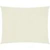 Image de Voile D'ombrage Tissu Oxford Rectangulaire 3x6 M Crème Vidaxl