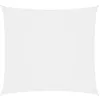 Image de vidaXL Voile de parasol tissu oxford carré 4x4 m blanc 135249