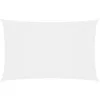 Image de vidaXL Voile de parasol Tissu Oxford rectangulaire 4x7 m Blanc