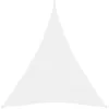 Image de vidaXL Voile de parasol Tissu Oxford triangulaire 5x7x7 m Blanc