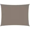Image de vidaXL Voile de parasol Tissu Oxford rectangulaire 5x7 m Taupe