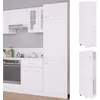 Image de vidaXL Armoire réfrigérée Lyon Blanc 60 x 57 x 207 cm Bois dingénierie 802538