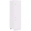 Image de Vidaxl armoire de réfrigérateur blanc 60x57x207 cm bois d'ingénierie 802538