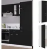 Image de vidaXL Armoire réfrigérée Lyon Noir 60 x 57 x 207 cm Bois dingénierie 802539