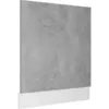 Image de Panneau De Lave-vaisselle "lyon" Gris Béton 59,5 X 3 X 67 Cm Bois D'ingénierie Vidaxl