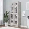 Image de Armario - vidaXL - Grigio Cemento - 1 Tiroir - 1 Porte - 825x305x1855cm