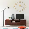 Image de Horloge murale - vidaXL - Design moderne 3D - Doré - 100 cm - XXL