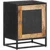 Image de Table De Chevet 40x30x50 Cm Bois De Manguier Brut Vidaxl