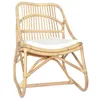 Image de vidaXL Chaise en rotin Lin 325481