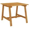 Image de Table À Manger De Jardin 88x88x74 Cm Bois D'acacia Massif Vidaxl