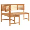 Image de Vidaxl banc d'angle de jardin 140 cm bois solide d'acacia 312422