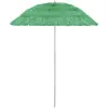 Image de Parasol De Plage Hawaii Vert 180 Cm Vidaxl