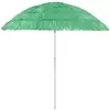 Image de Parasol De Plage Hawaii Vert 240 Cm Vidaxl