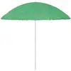 Image de Parasol De Plage Hawaii Vert 300 Cm Vidaxl