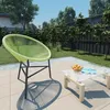 Image de vidaXL Chaise de jardin Acapulco Résine tressée Vert