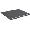 Image de Tissu De Remplacement Pour Auvent Anthracite 450x350 Cm Polyester Vidaxl