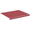 Image de Tissu De Remplacement Pour Auvent Bordeaux Rouge 3x2,5 M Vidaxl