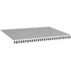 Image de Tissu De Remplacement Pour Auvent Anthracite Et Blanc 4x3 M Vidaxl