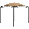 Image de Belvédère - vidaXL - 3x3x265 m - Taupe - Acier - Tissu 100% polyester
