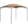 Image de Belvédère - vidaXL - 3x4x265 m - Taupe - Acier - 180 g/m²