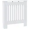 Image de Vidaxl cache-radiateur bois d'ingénierie blanc 78 cm