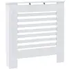 Image de Vidaxl cache-radiateur mdf blanc 78 cm