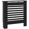 Image de Vidaxl cache-radiateur mdf noir 78 cm