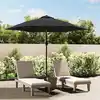 Image de Tissu De Remplacement Pour Parasol D'extérieur Anthracite 300cm Vidaxl