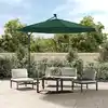 Image de Tissu De Remplacement Pour Parasol Déporté Vert 350 Cm Vidaxl