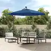 Image de Tissu De Remplacement Pour Parasol Déporté Bleu Azuré 350 Cm Vidaxl