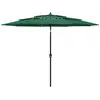 Image de Parasol De Jardin À 3 Niveaux Avec Mât En Aluminium Vert 3 M Vidaxl