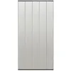 Image de Moustiquaire de porte - Noir - 120x240 cm - Polyester - Fixation auto agrippante - Ajustable