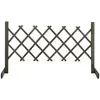 Image de Clôture En Treillis De Jardin Gris 120x60 Cm Bois De Sapin Vidaxl