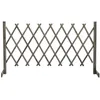 Image de vidaXL Clôture en Treillis de Jardin Séparateur de Jardin Support pour Plantes Grimpantes Plate-Bande Extérieur Gris 150x80 314827