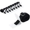 Image de Fixations de rouleau de couverture de piscine - VIDAXL - 8 pcs 18 m - Noir - Universelles - Résistantes aux UV