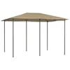 Image de Belvédère 3x4x2,6 M Taupe 160 G/m² Vidaxl