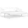 Image de Vidaxl cadre de canapé-lit extensible sans matelas blanc 90x200 cm
