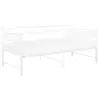 Image de Cadre De Canapé-lit Extensible Sans Matelas Blanc 90x200 Cm Vidaxl